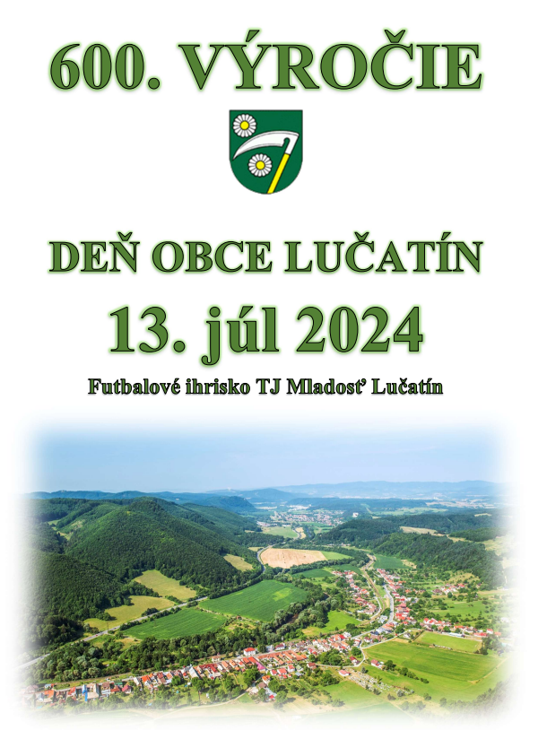 13.7.2024 Deň obce Lučatín